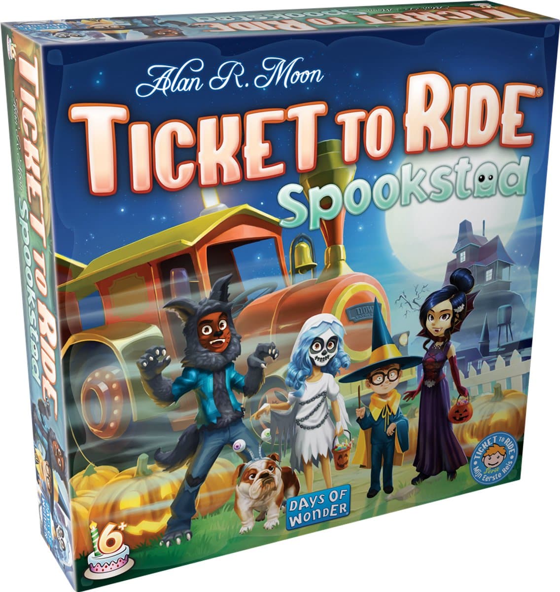 Ticket To Ride Spookstad - Days of Wonder - Familiespel - Nederlandstalig Bordspel - Vanaf 6 Jaar