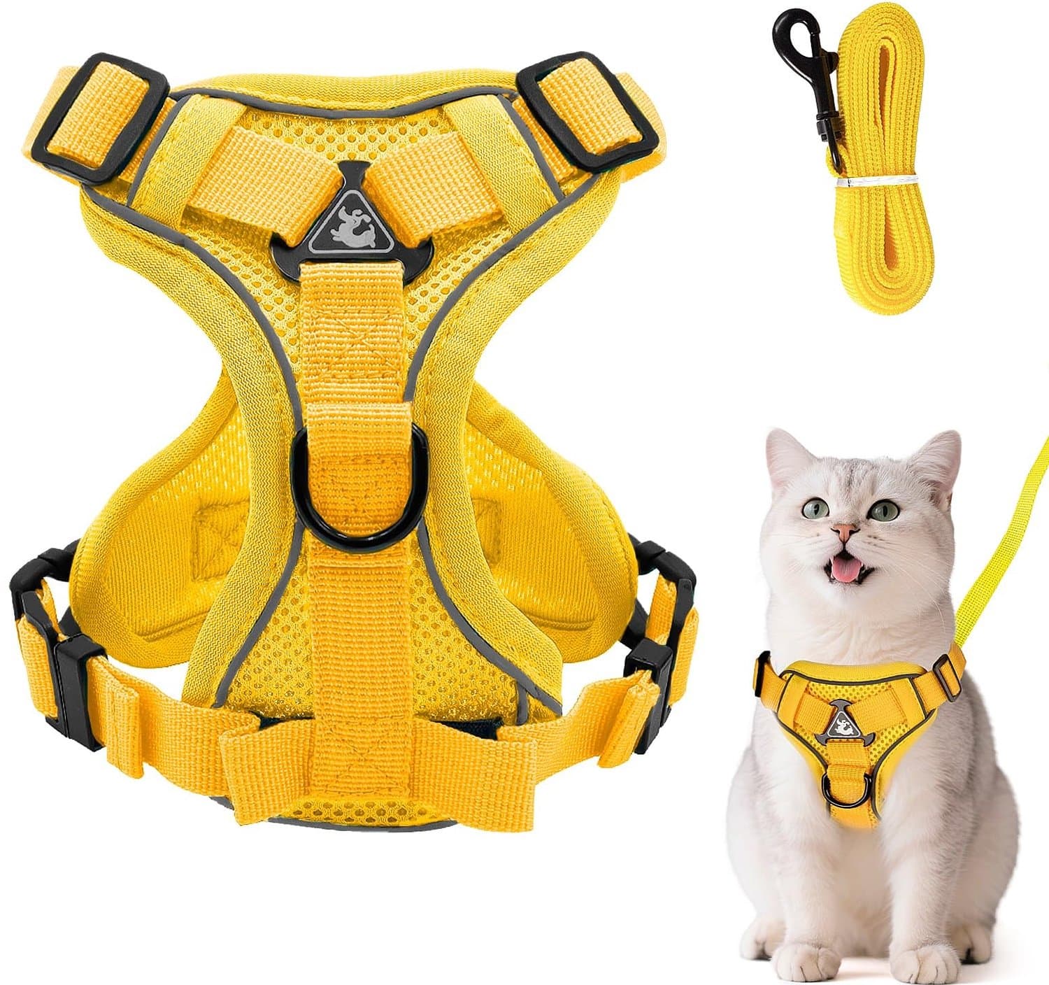 Verstelbare Kattenharnas met Leash Set voor Veilig Buiten
