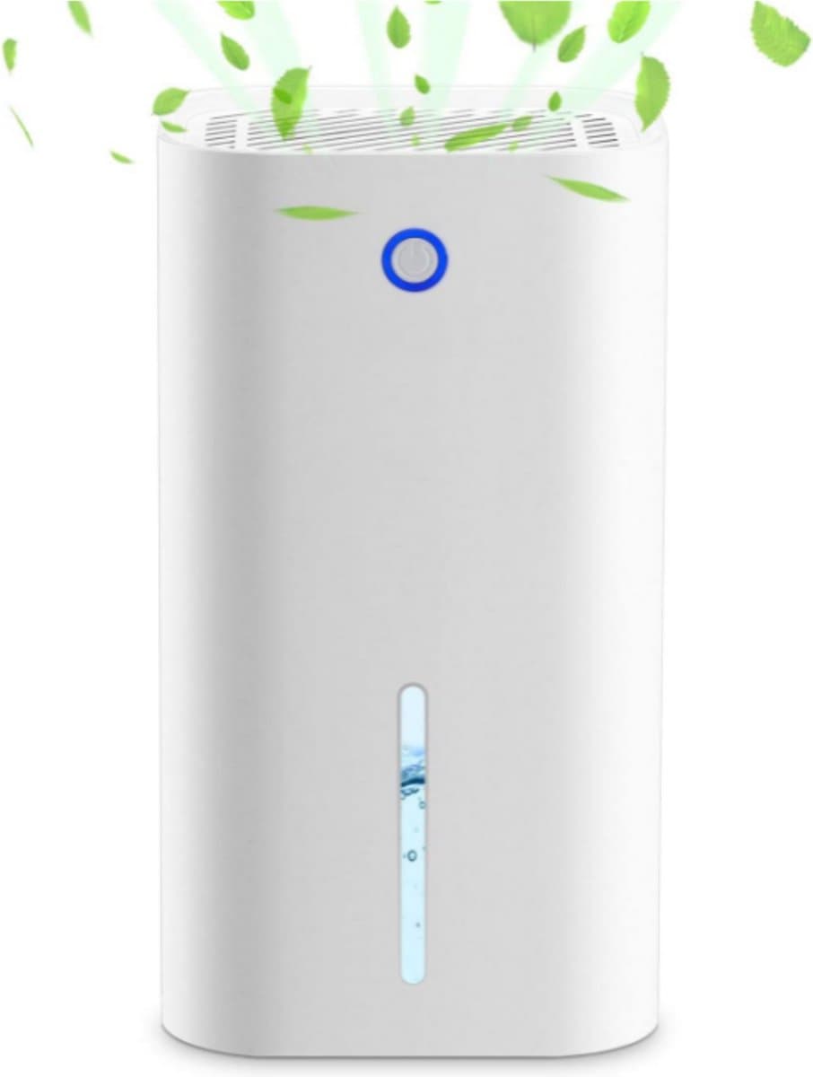 W&Z® Luchtontvochtiger - Extreem Stil - 300ml/dag - Geschikt voor Huis / Slaapkamer & Kantoor - Wit