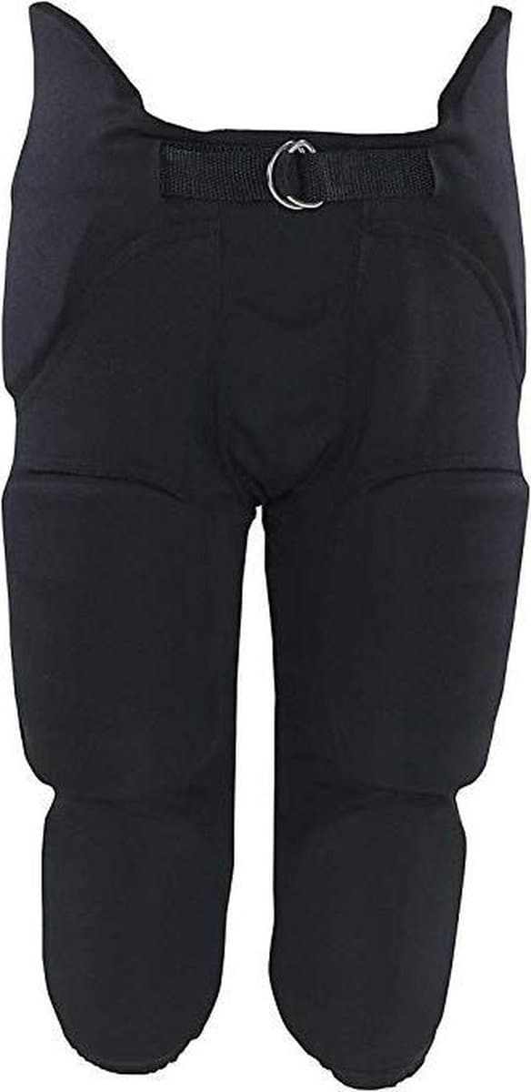 MM - NFL - American Football - Broek Met Geïntegreerde Pads - 7-Pads Model - Zwart - Volwassenen - X-Large