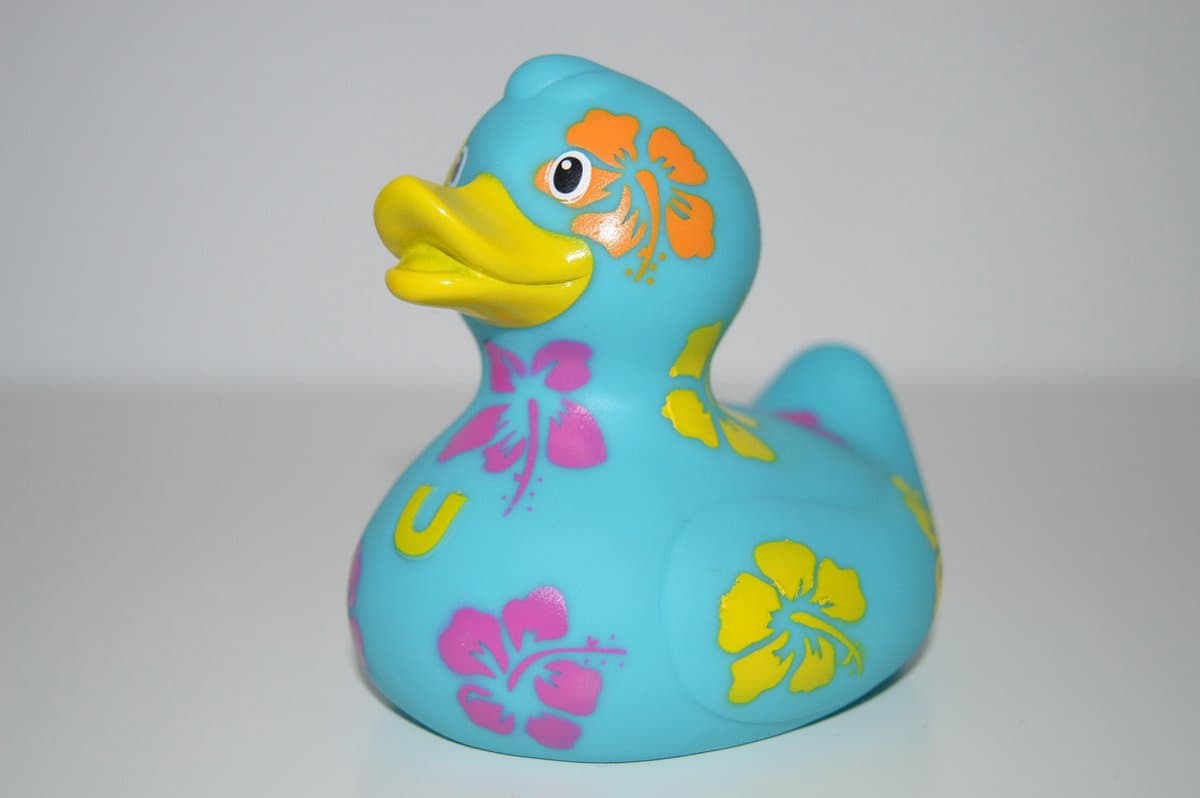 LUXURY HAWAIIAN DUCK - Aloha Hawaii badeend van BUDDUCK