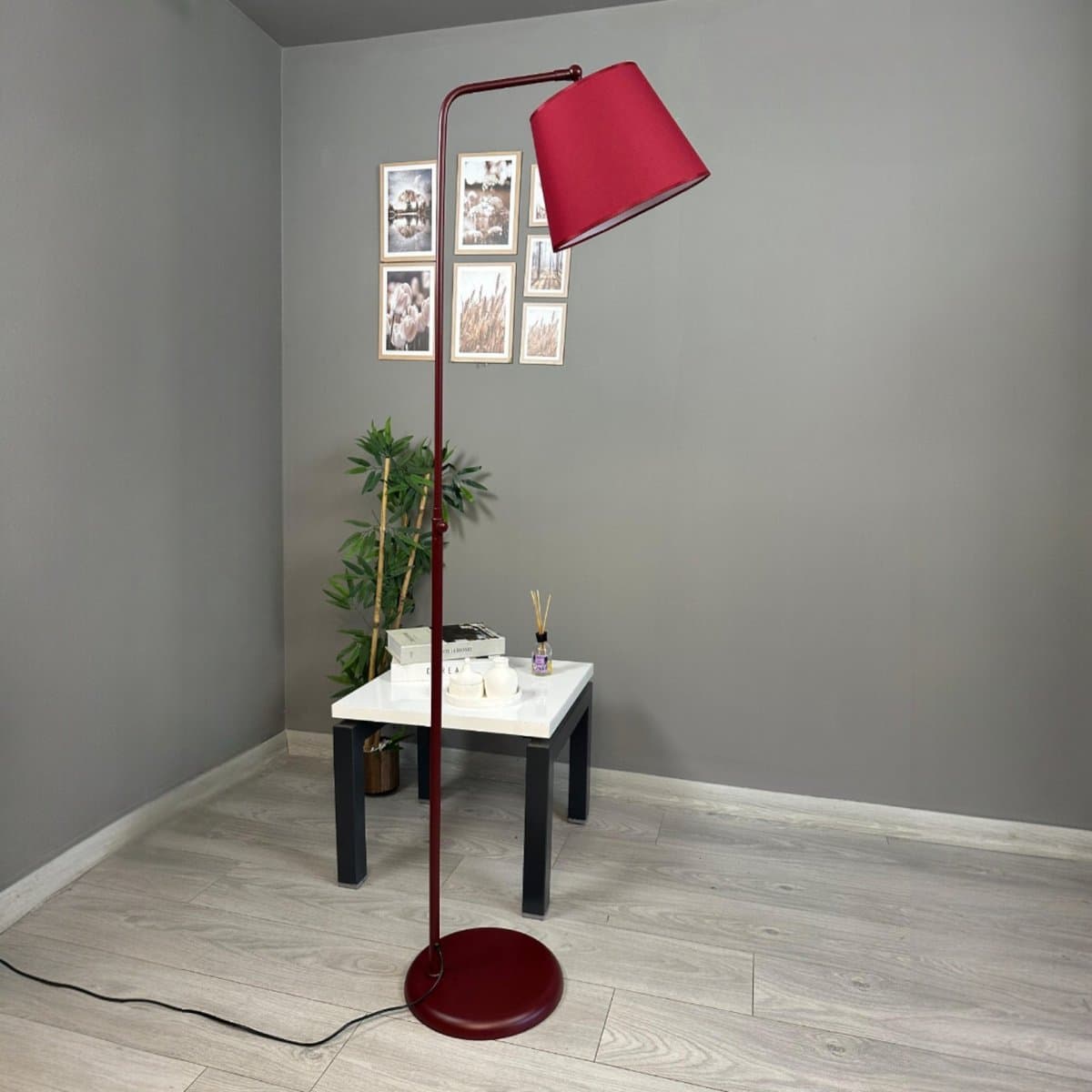 Bamyum Svelan hanglamp, Moderne stijl, Ø30 cm, wit metalen lamp