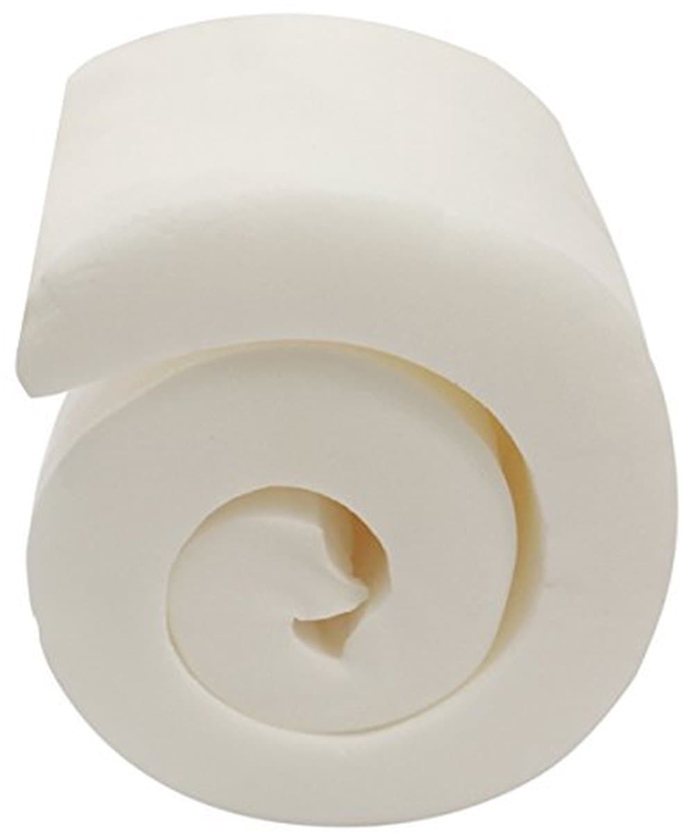 Schuimrubber Plaat - Vullingsschuim Kussen - Meubel Stoffering - Hoge Dichtheid - 10x60x200cm - Wit