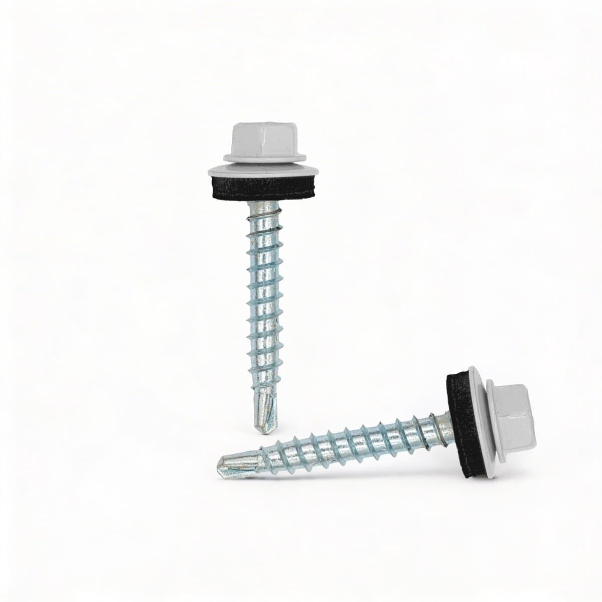 TWISTEC Zelfborende Dakschroeven 4,8 x 20 mm – Voor Plaatverbindingen – RAL 9010 Zuiver wit – 100 stuks
