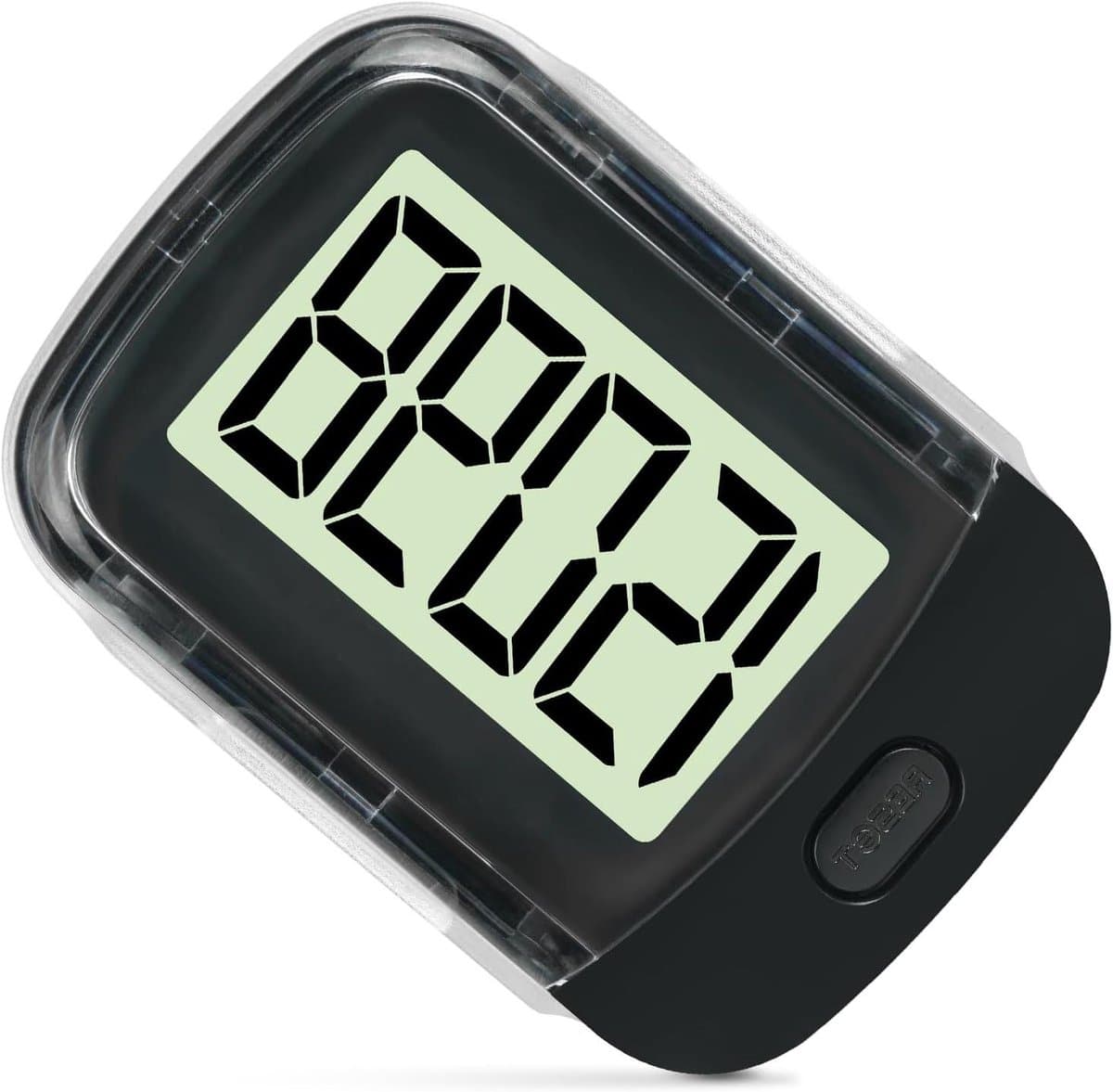 Stappenteller - Fitness tracker - Dagelijkse activiteit meten - 3-assige sensortechnologie - 10x7x2.4cm - Zwart