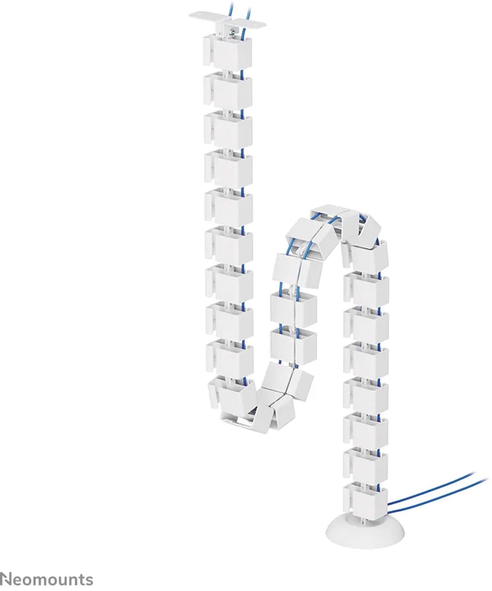 Neomounts ADS06-130WH Kabelgeleider - schroefbevestiging - universeel