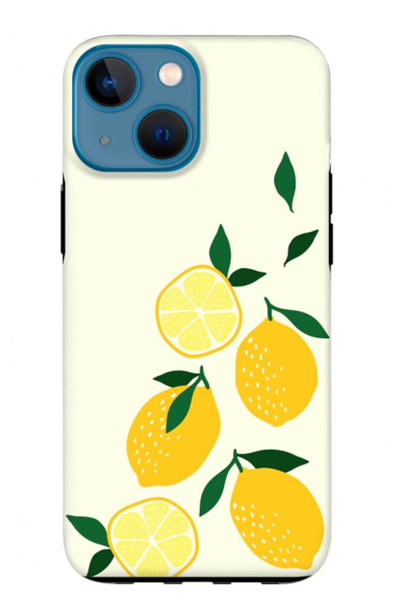 Case Company® - Hoesje geschikt voor iPhone 13 mini hoesje - You're my lemon - Tough Case - Maximale Bescherming alle Kanten en Schermrand