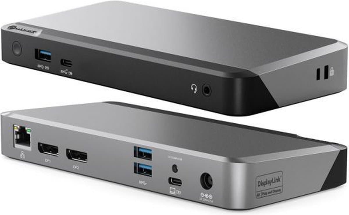 Alogic Universal Dual 4K Docking Station with 100W Power Delivery PRIME DX2 Dock