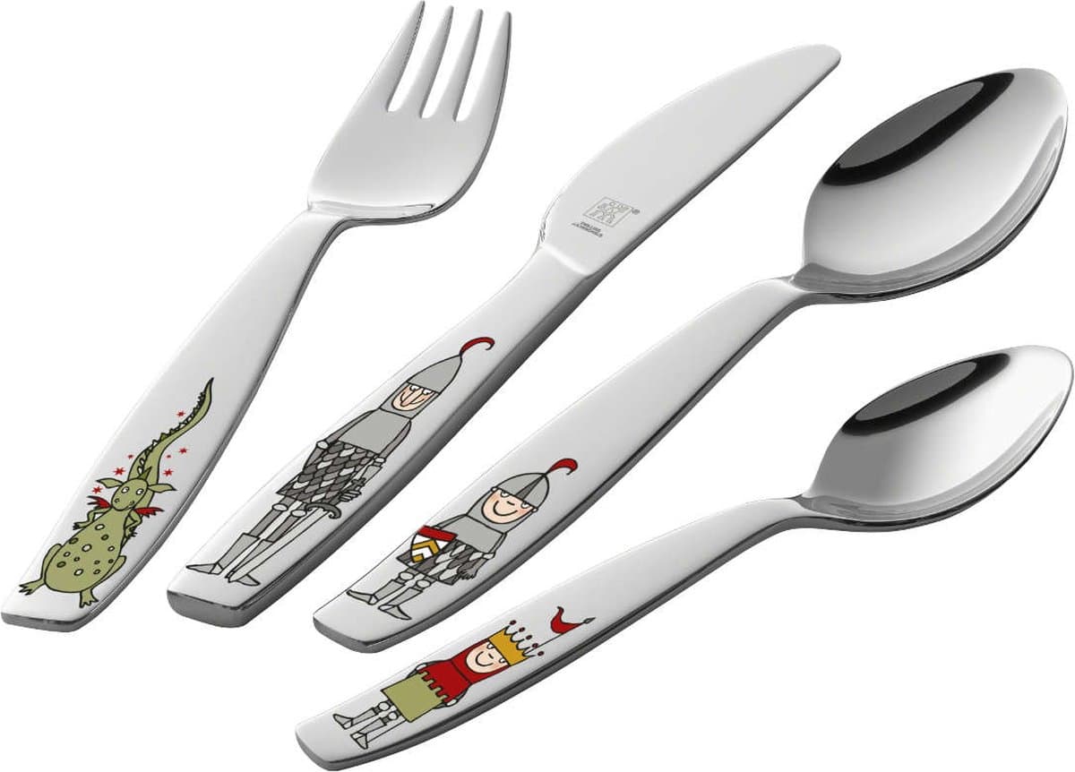 Zwilling Ridder Eckbert Kinderbestek - 4-delig