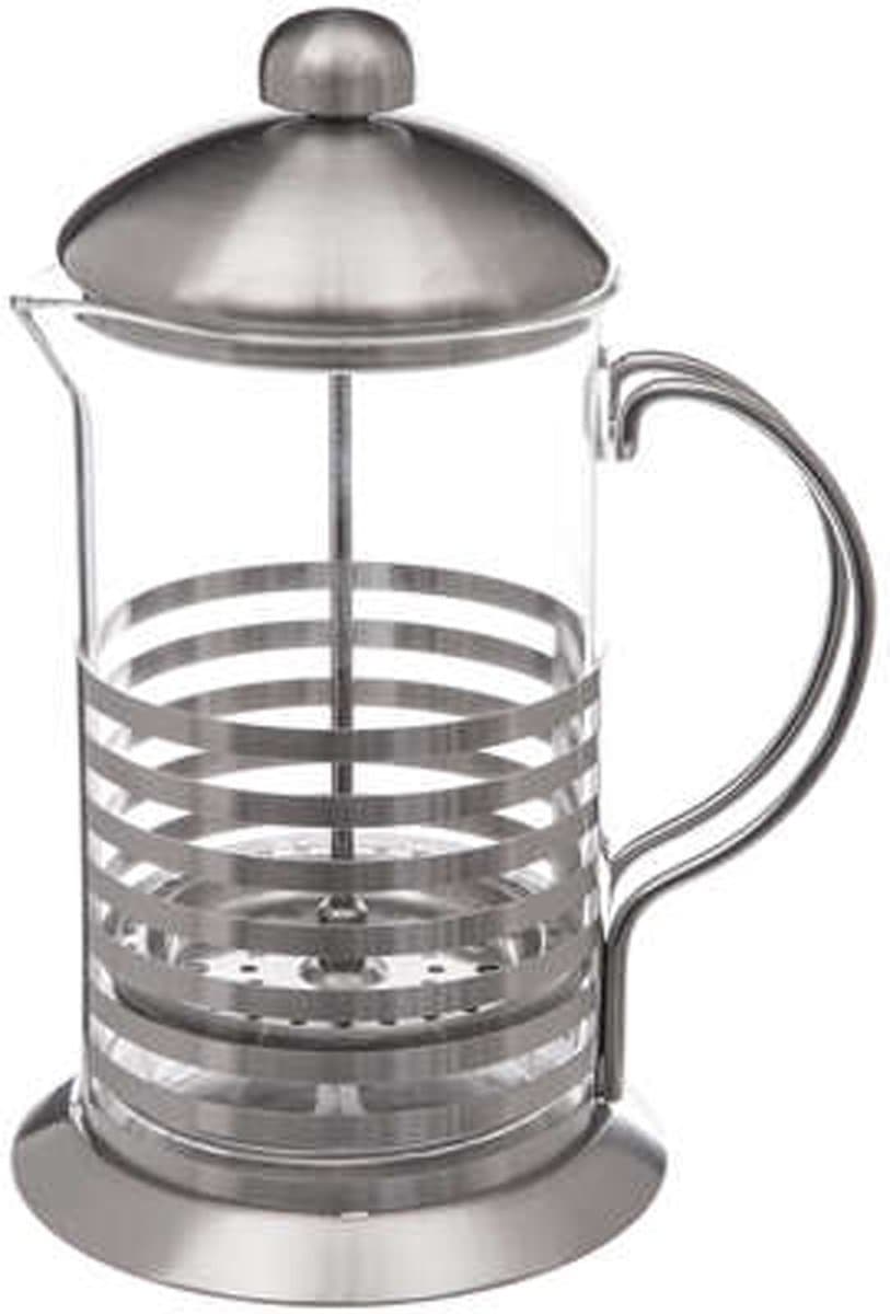 Secret de Gourmet Glazen Cafetière Franse Pers - 800 ml, Transparant