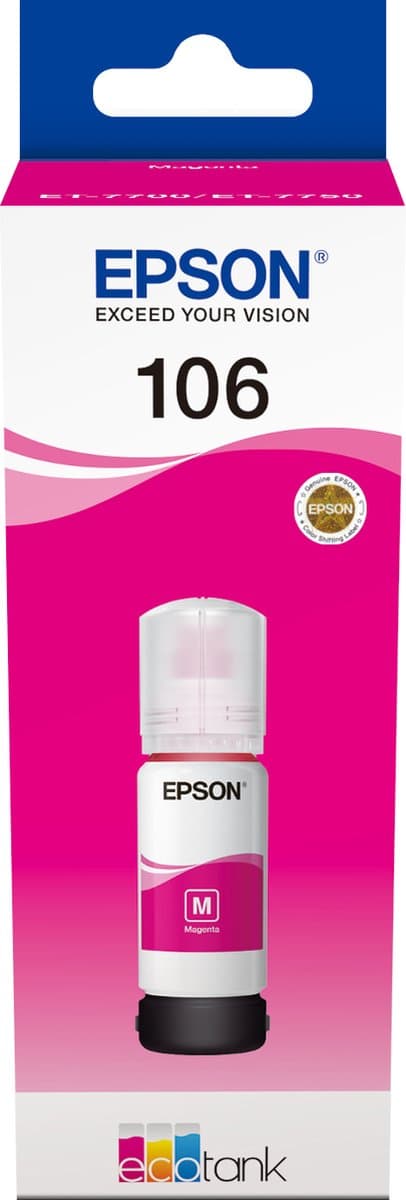 Epson 106 EcoTank magenta inktfles