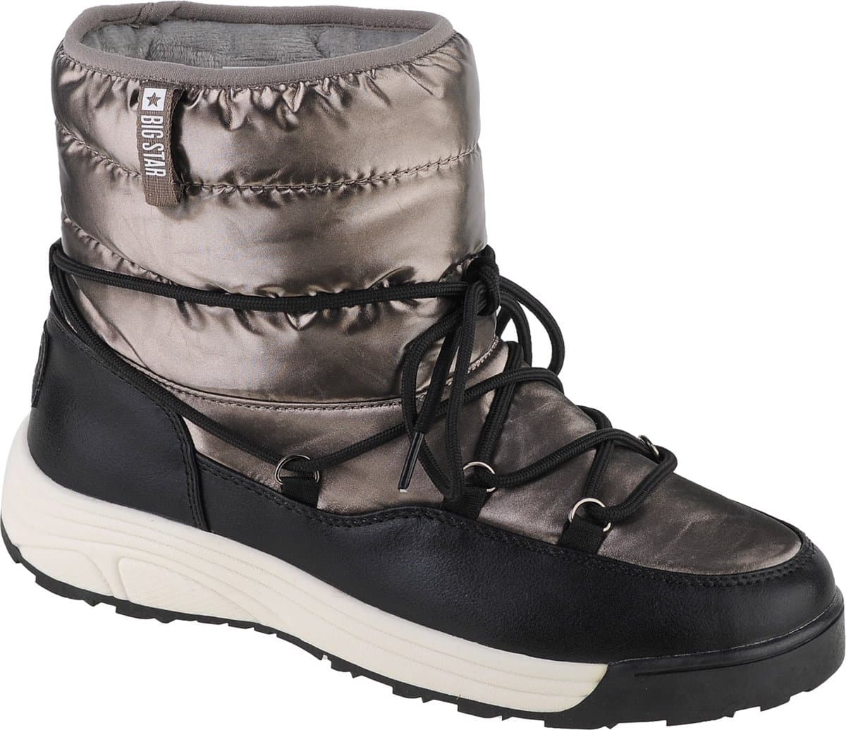 Big Star Snow Boots KK274275, Vrouwen, Grijs, Sneeuw laarzen,Laarzen, maat: 36