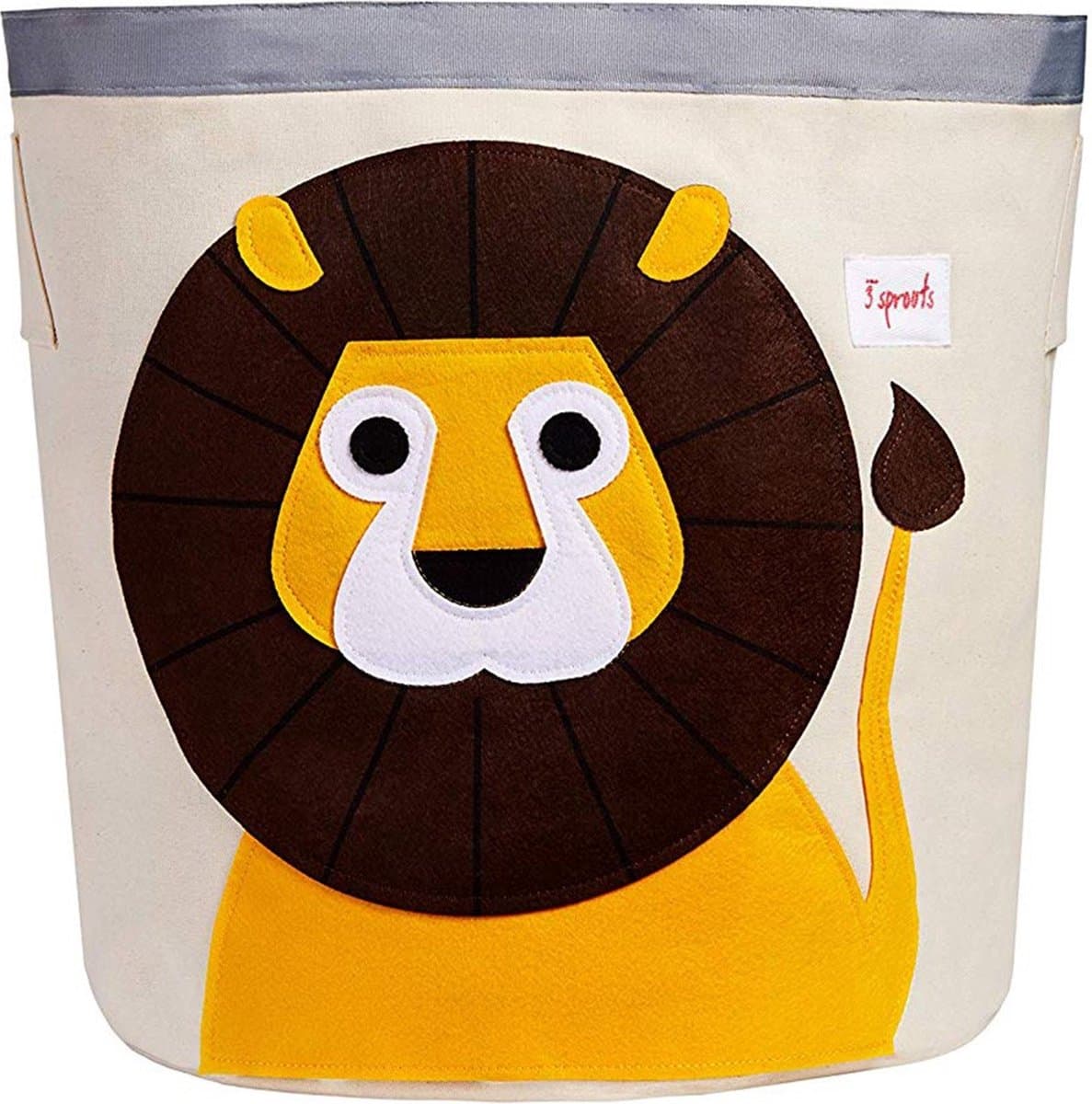 3 Sprouts - Storage Bin - Yellow Lion /Furniture /Yellow Lion