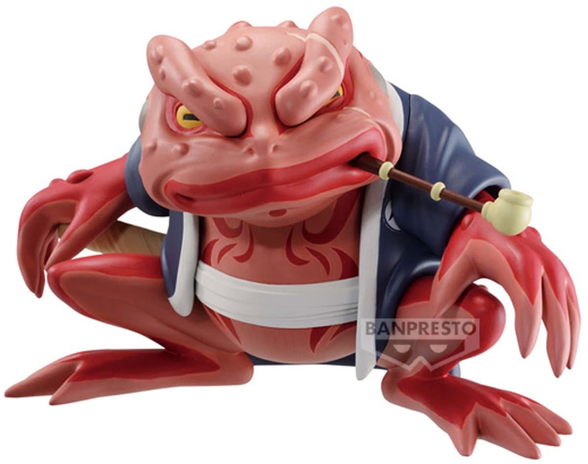 Bandai Naruto Shippuden - Soft Vinyl Figuur - Shukaku & Gamabunta - Gamabunta
