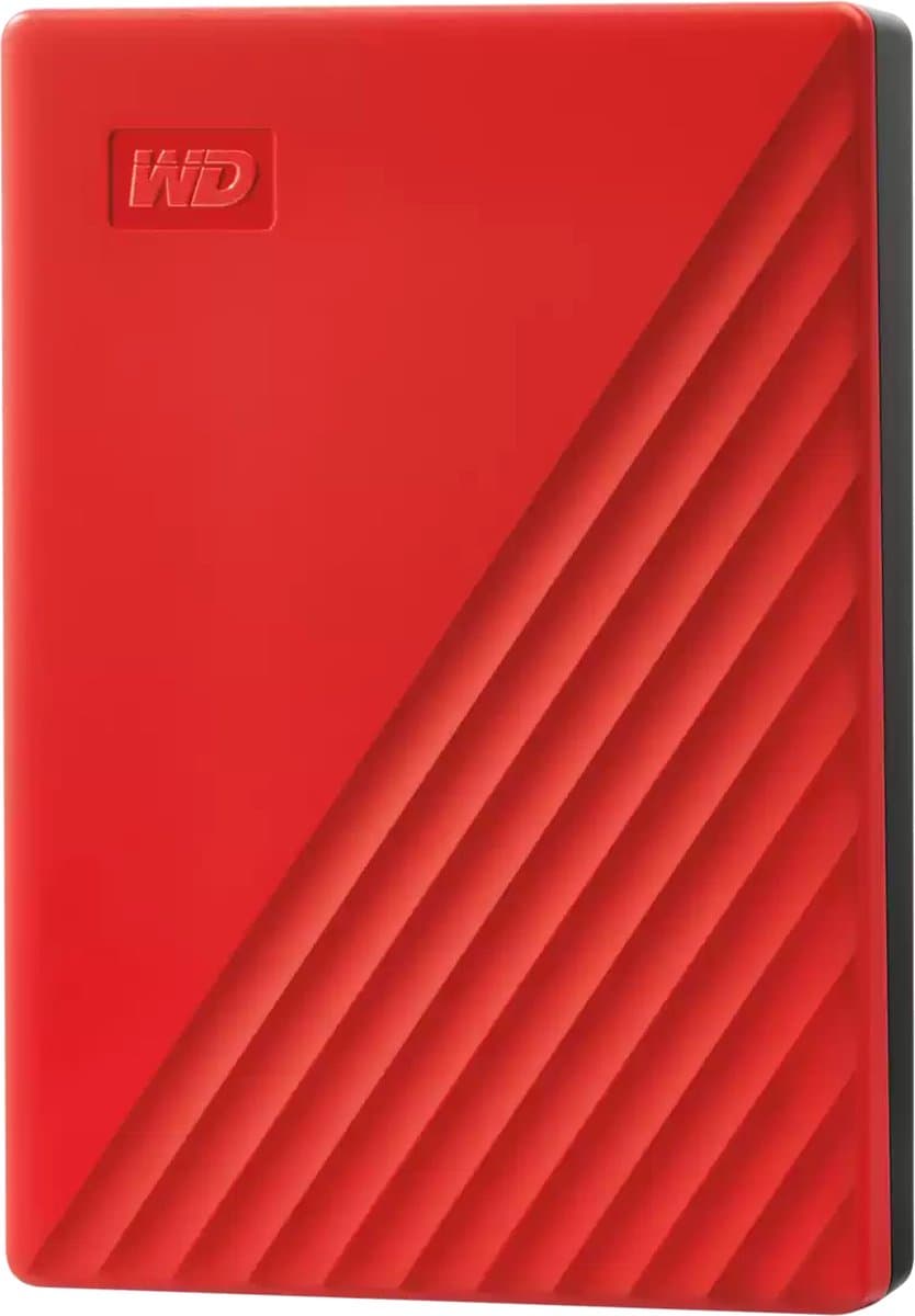 Western Digital My Passport - Externe Harde Schijf - 6 TB - Rood