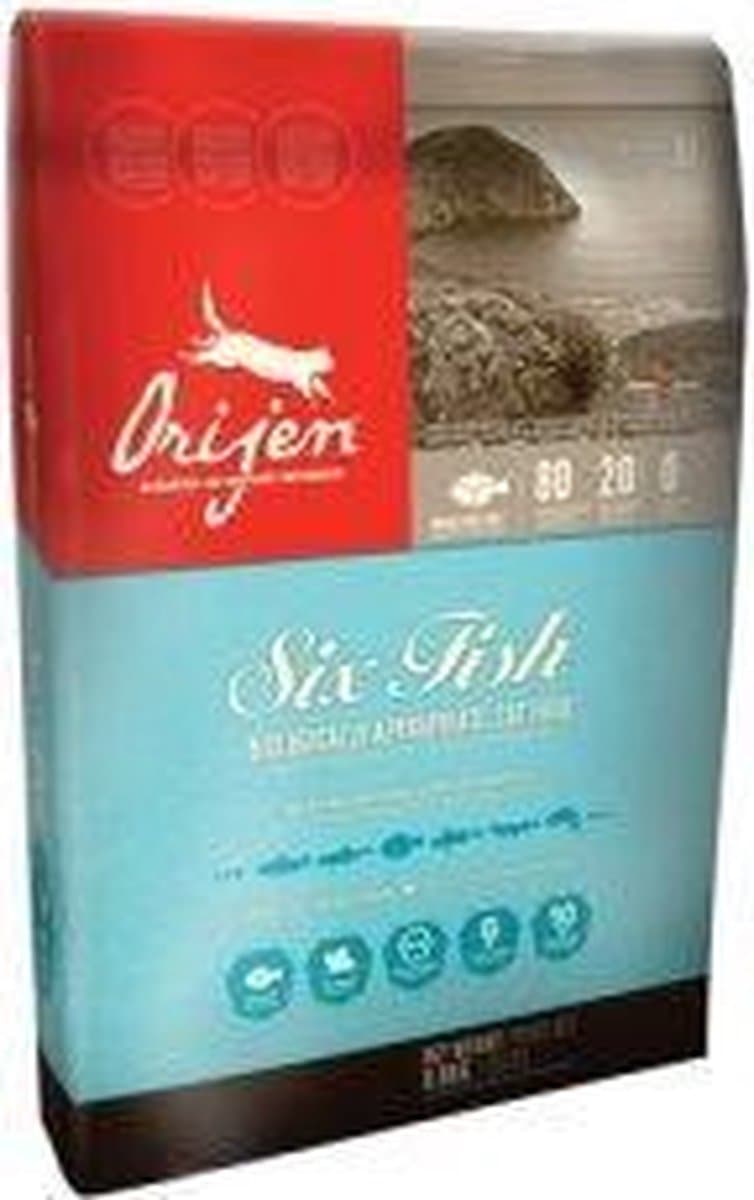 Orijen Six Fish Cat Whole Prey Proefverpakking - 340 gram