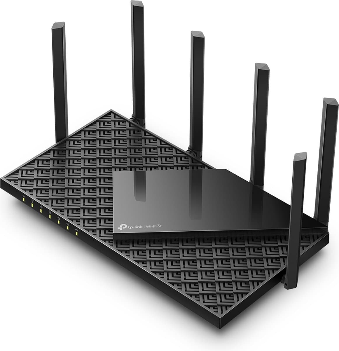 TP-Link Archer AXE5400 tri-band gigabit wifi 6E router, zwart