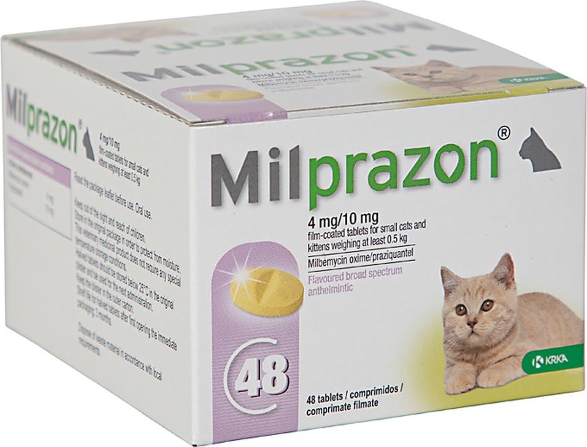 Milprazon Kleine Kat / Kitten - 4 mg / 10 mg