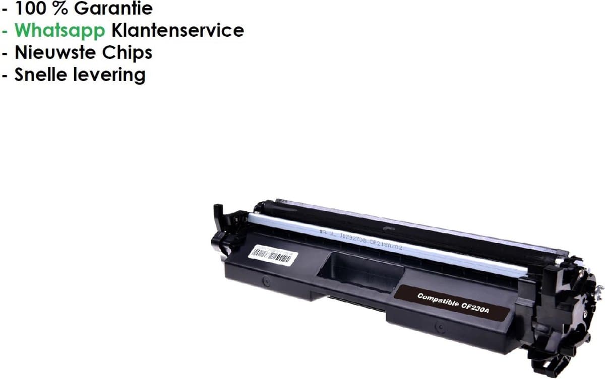 AtotZinkt toner voor HP 30A/CF230A - Huismerk Toner - Geschikt voor HP LaserJet Pro M203, M203dn, M203dw, MFP M227, MFP M227fdn, MFP M227fdw, MFP M227sdn