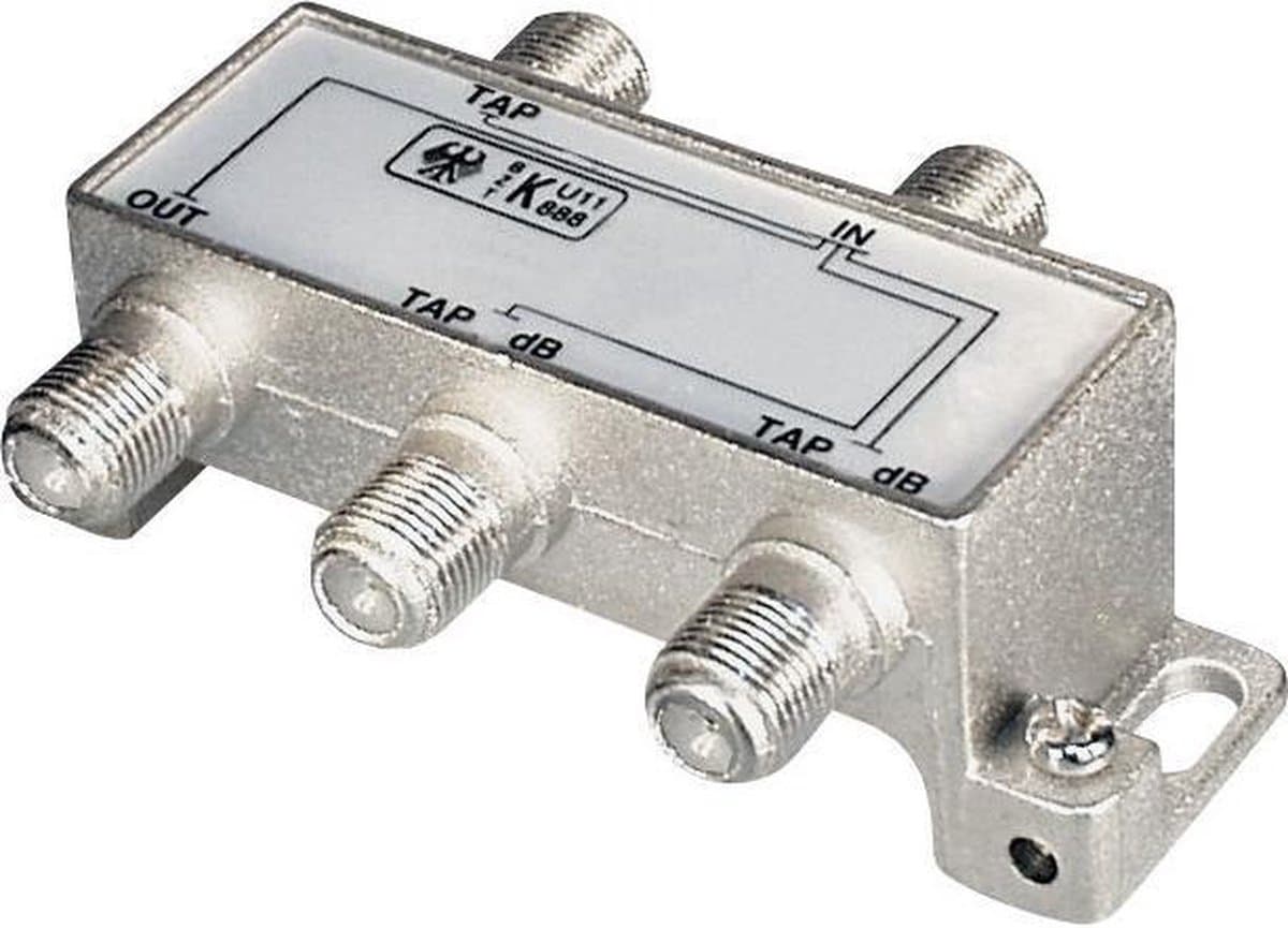 Multitap met 3 uitgangen - 27 dB / 5-1000 MHz