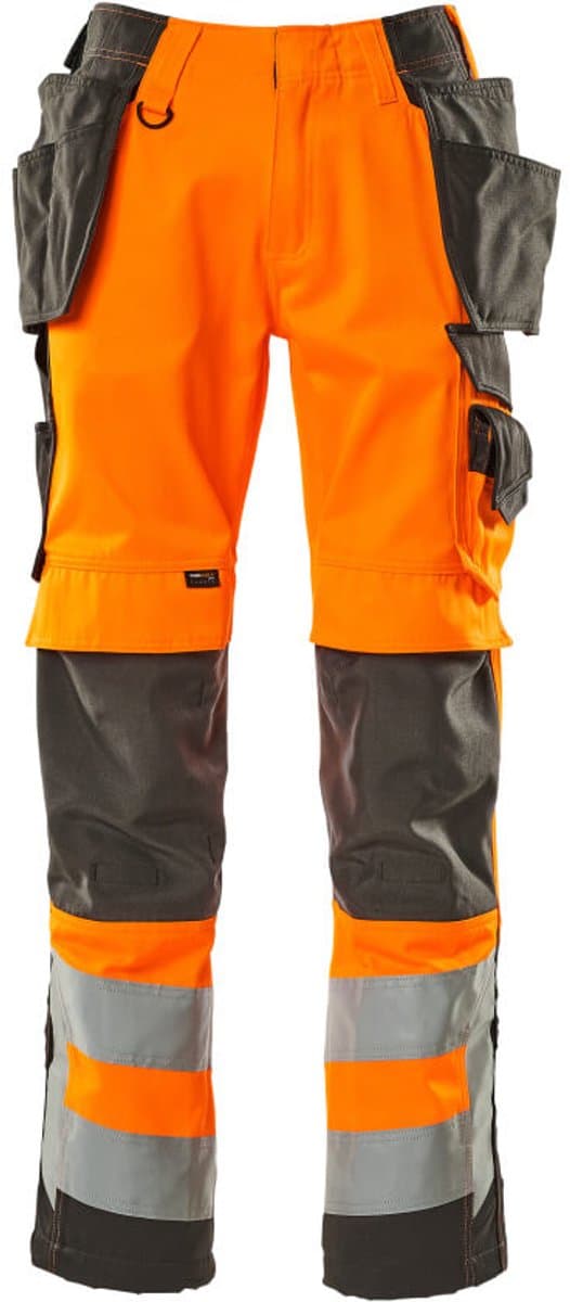Mascot Safe Supreme Broek met spijkerzakken 15531-860 - hi-vis oranje/donkerantraciet - C46 - 90