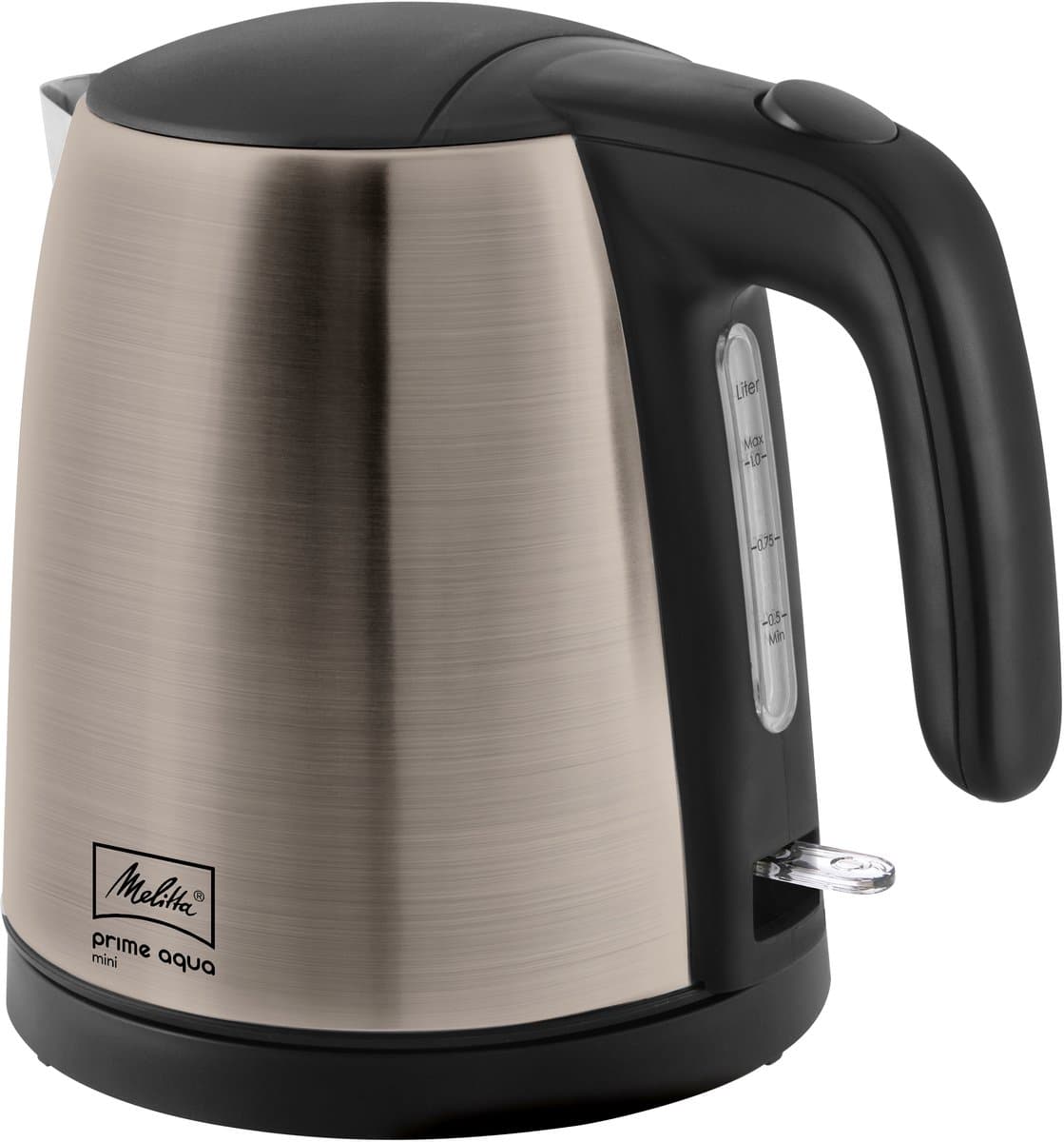 Melitta Prime Aqua Mini Metallic Waterkoker (grijs)