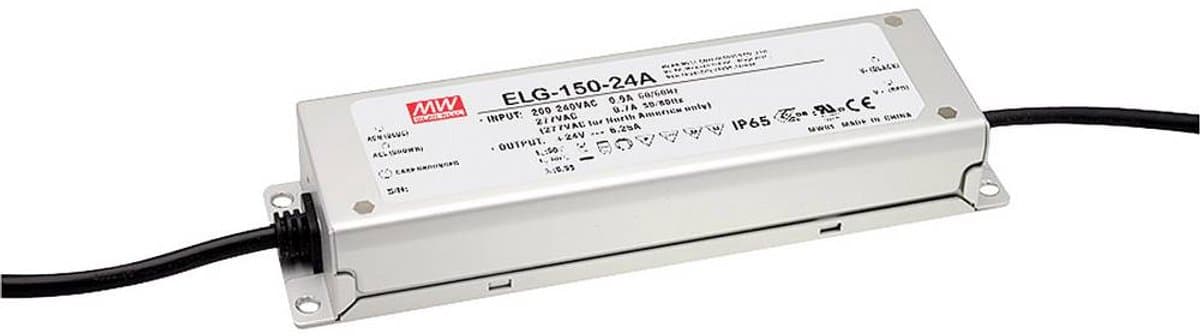 MW Mean Well ELG-150-36DA-3Y LED-transformator, LED-driver Constante spanning, Constante stroomsterkte 150.1 W 4.14 A 1