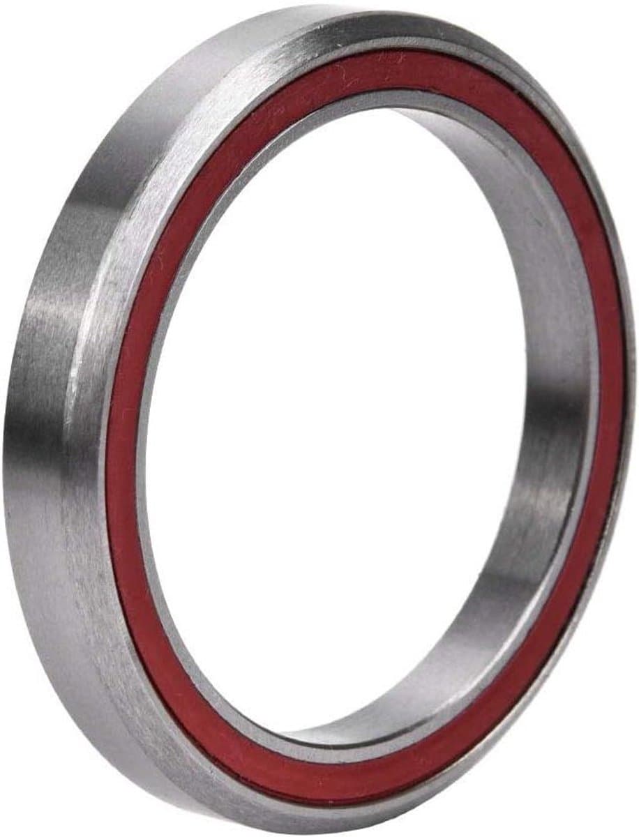 Fietslager - Headsetlager - Fietsonderhoud - Met rubberen ring - 52 x 40 x 7 mm - Zilverkleurig
