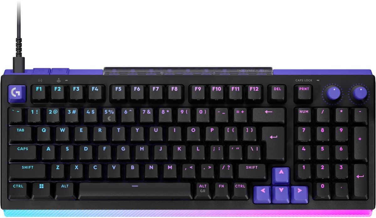 Logitech G512 X 98 – Mechanisch Gaming Toetsenbord - QWERTY - US - ISO - TKL - Zwart