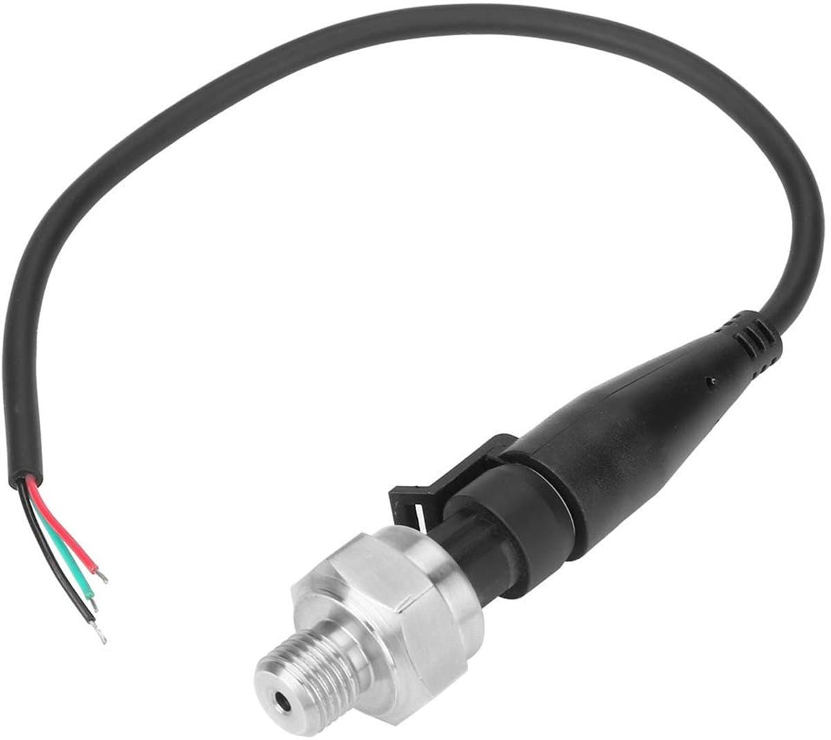 Allecto - Druksensor - 5V drukgever - Nauwkeurige metingen - G1/4 formaat - Voor water gas en olie - 0-30 PSI - Geschikt voor diverse toepassingen ...