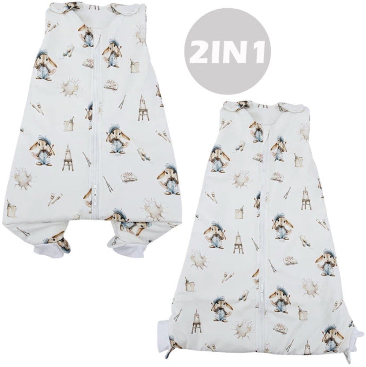 2in1 multifunctional bamboo baby sleeping bag PAINTER