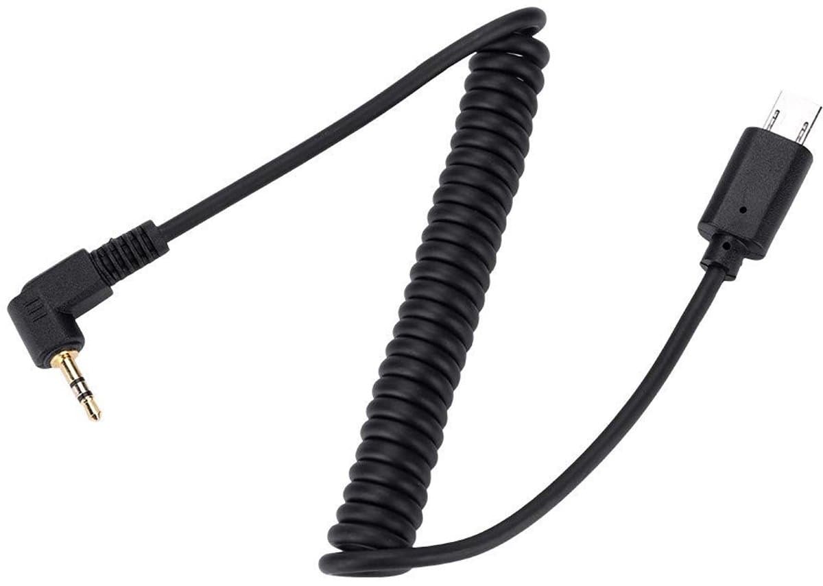 Dailygoody - Release Cable - Camera afstandsbediening - 0.5 meter - 3.5mm-S2 & 2.5mm-S2 - Verbindt camera's - Geschikt voor Sony modellen