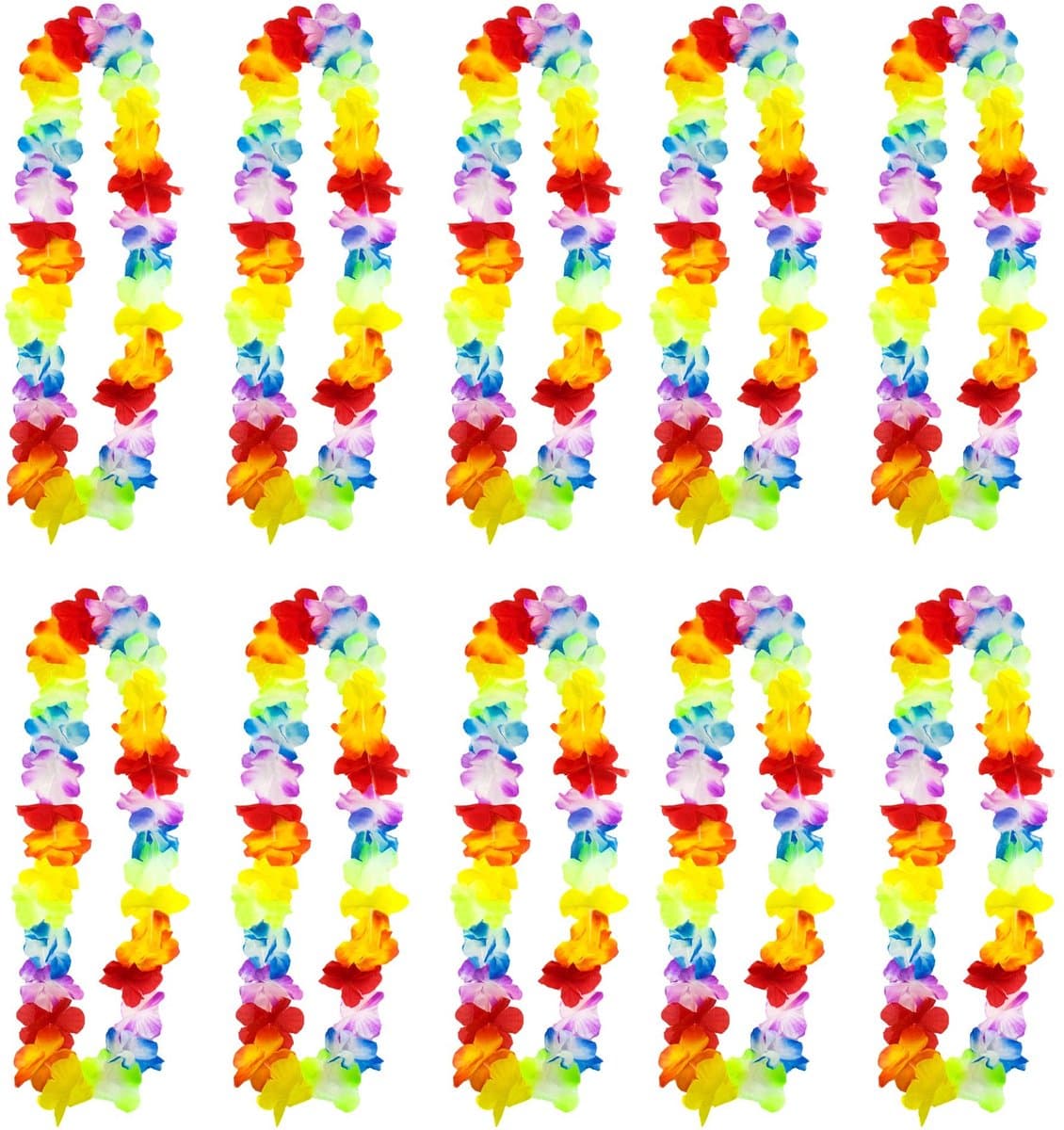 Hawaïaanse Slate Garland - Tropische Bloemenketting - Party Decoratie - Fotoprop - Voor Vrijgezellenfeesten en Thuisfeesten