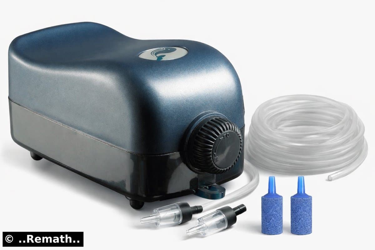 Sicce Luchtpomp - Airlight 3300 set - 200 l/h (incl. luchtslang / bruissteen / terugslagklep)