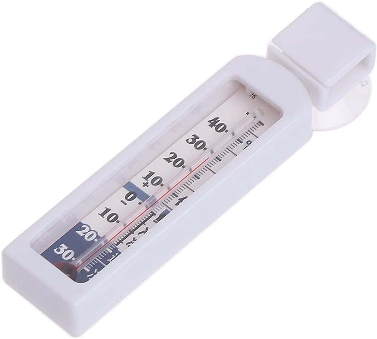 Koelkast Thermometer - Vriezer Meter - Temperatuur Bewaken - Geen Batterijen Nodig - -30 tot 50 Graden - Wit