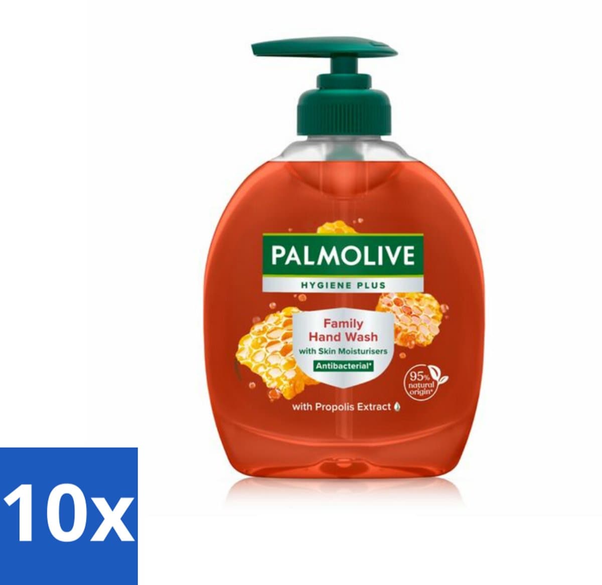 Palmolive Handzeep Hygiëne Plus Family 300 ml - Bulkverpakking - 10 stuks