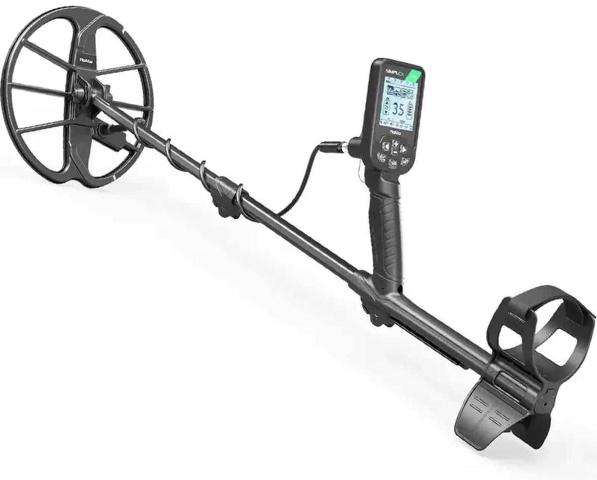 Nokta Simplex Lite metaaldetector met 28 cm zoekspoel