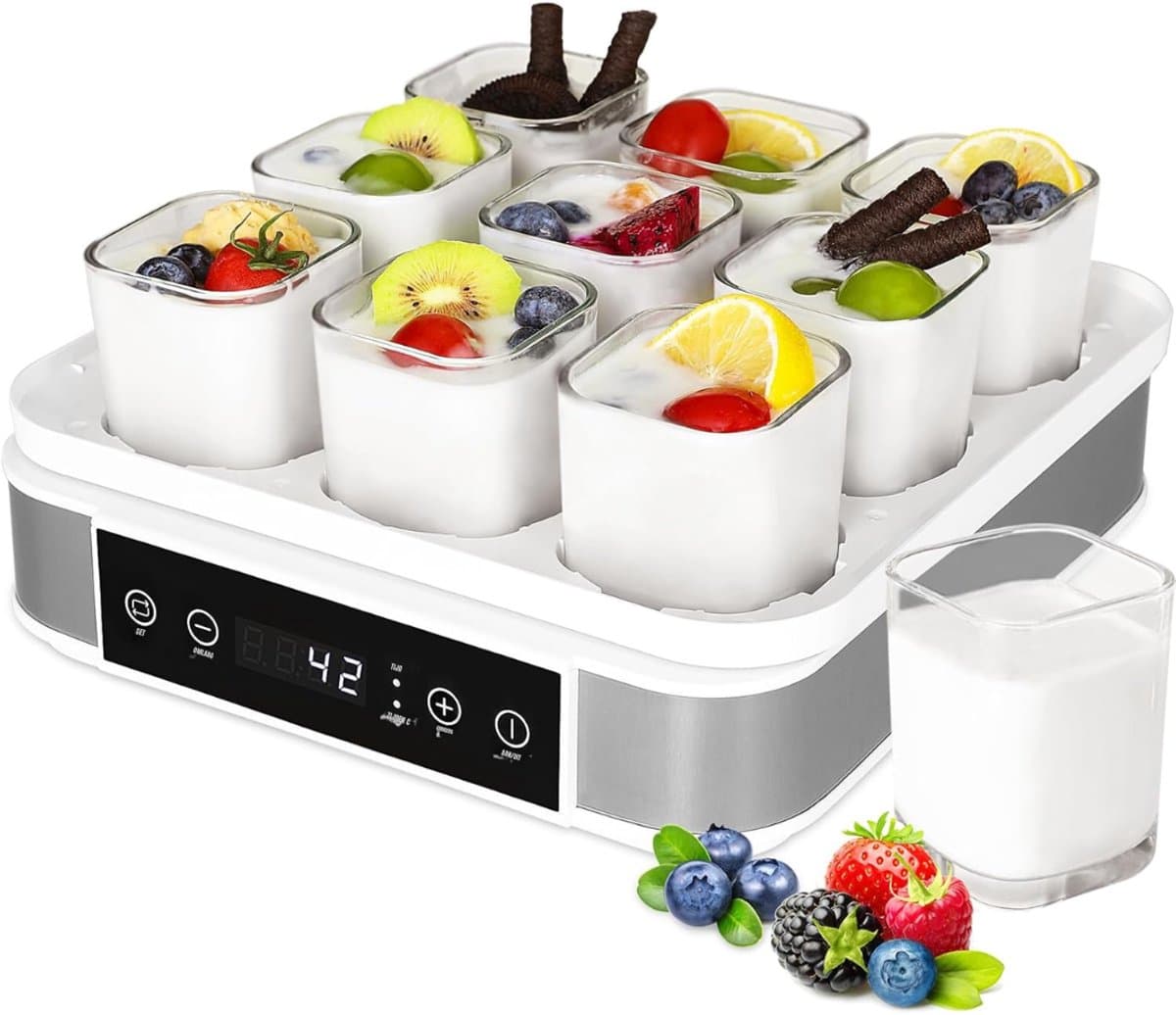 Nexvo® Yoghurtmaker - Citruspers - Ijsmachine - Wit -‎32cmx 32cm x 18cm; 3.72 kg