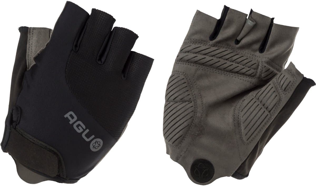 AGU Super Gel Fietshandschoenen Zomer - Wielrenhandschoenen Dames & Heren - Zwart - Maat XXL