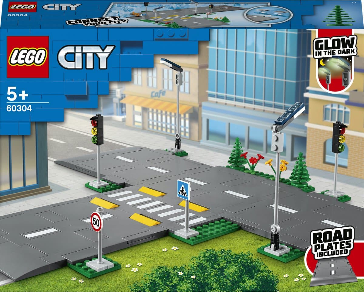 LEGO City 60304 Wegplaten