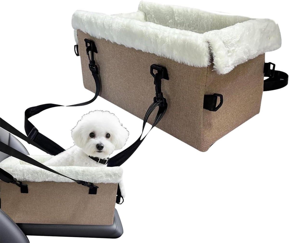 Honden Autostoel - Reisstoel Puppy - Veilig Reizen - Geïntegreerde Gordels - 46 x 26 x 22 cm - Niet gespecificeerd