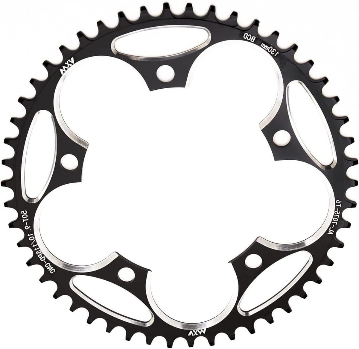 Fiets Kettingblad - Racefiets Tandwiel - Fietsen Verbeteren - Anti-ketting val design - 38-60T - Zwart