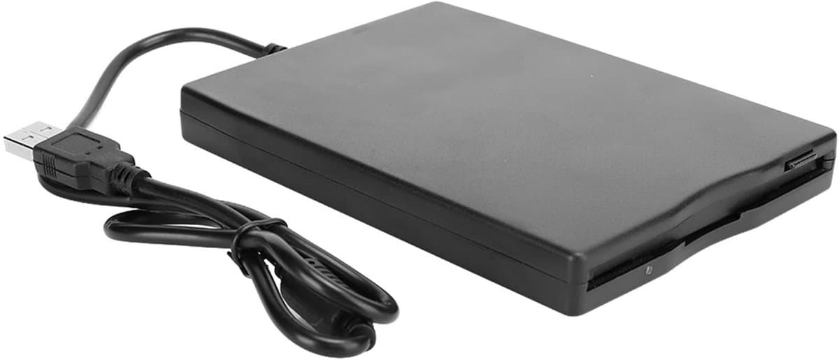 Store_8 - Draagbare USB-diskettlezer - 3,5 inch - Ultradun en lichtgewicht - Voor desktop en laptop - Floppy drive - USB interface