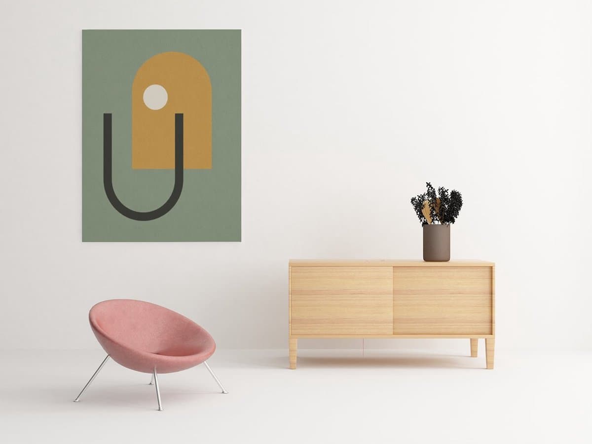 Canvas Schilderijen Abstract - Moderne Kunst - 75 x 100 cm