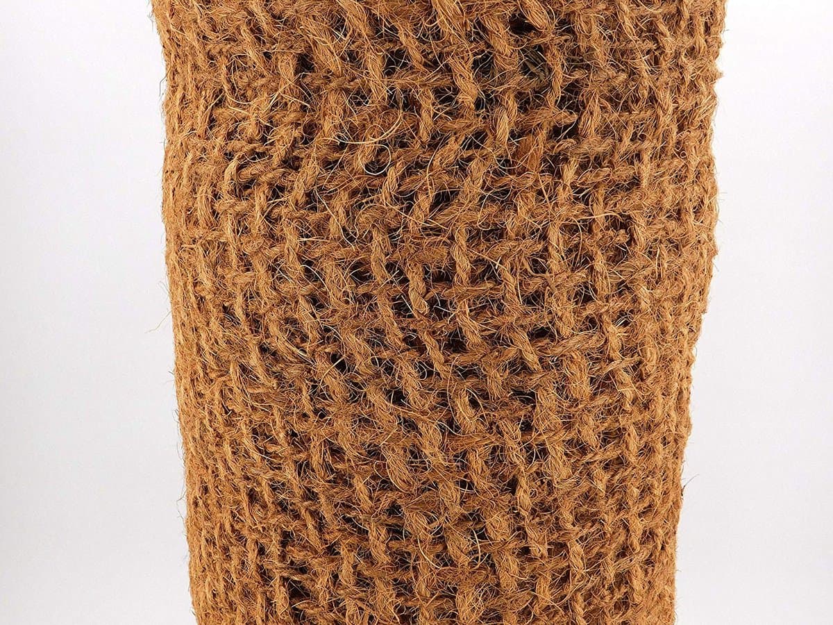 6 meter kokosmat voor vijverrand, 1 meter breed, vijverfolie, kokosmat, 750 g