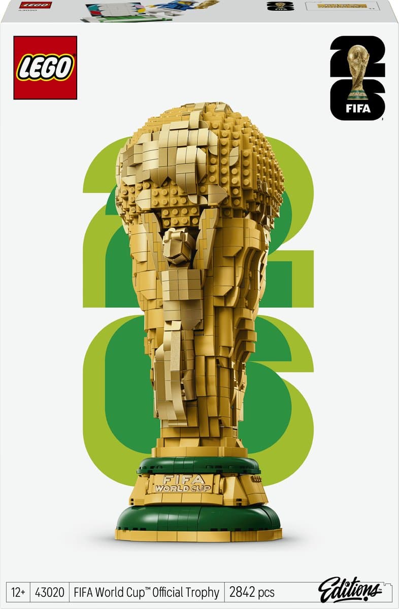 LEGO Editions Officiële FIFA World Cup trofee 43020