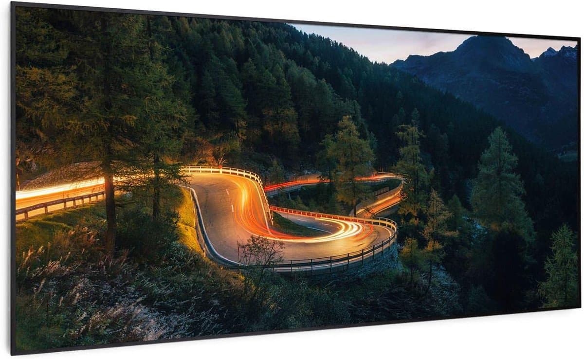 Slimme Infrarood Wandverwarming 700W met Wifi en App Bediening, Zonder Ventilator