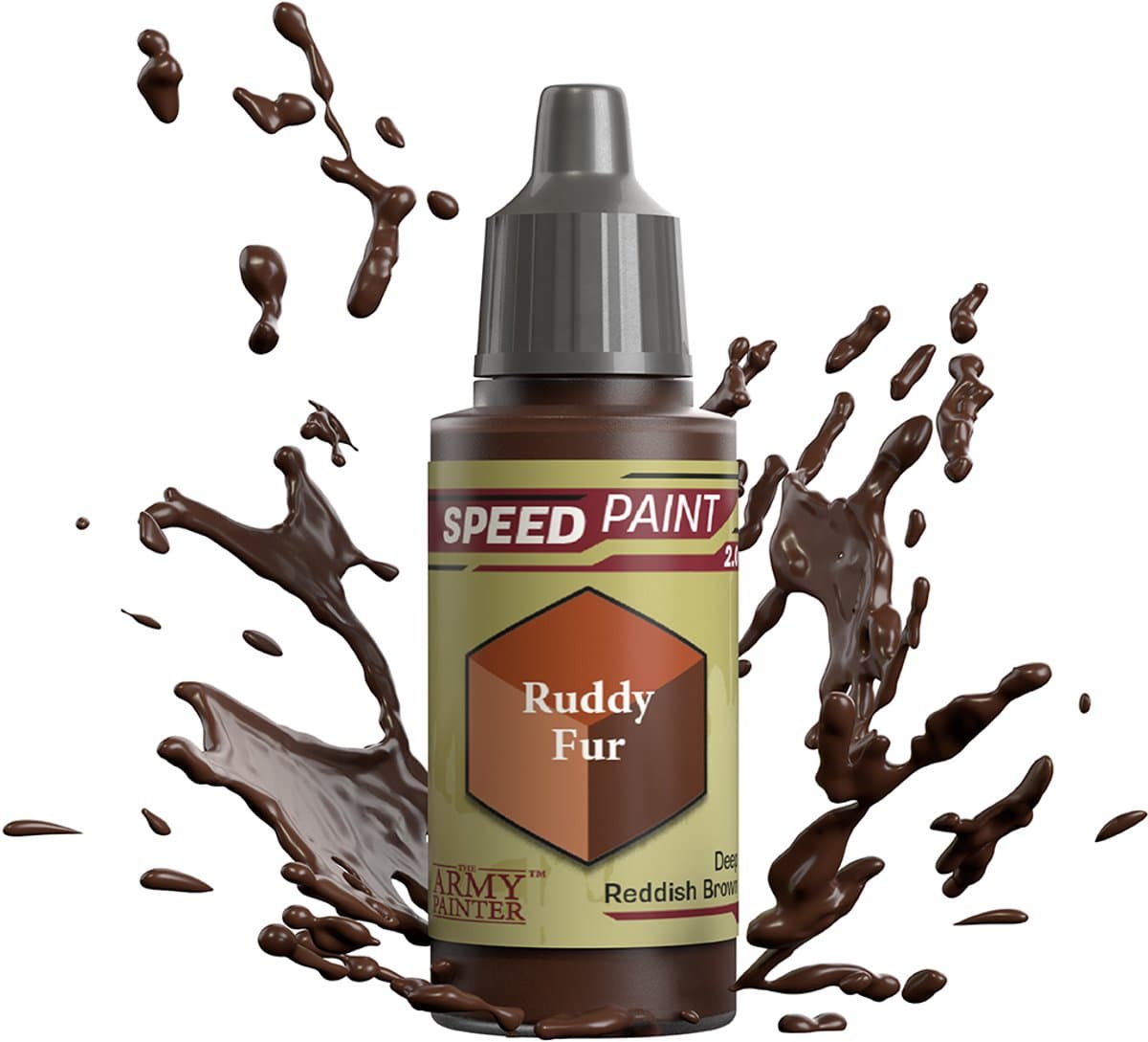 The Army Painter acrylverf Speedpaint Ruddy Fur 18ml voor miniaturen.