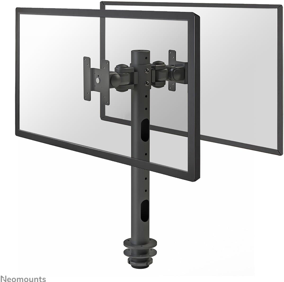Neomounts FPMA-D050DBLACK Monitorarm 2 schermen - 10-30" - 0-10 kg/scherm - zwart