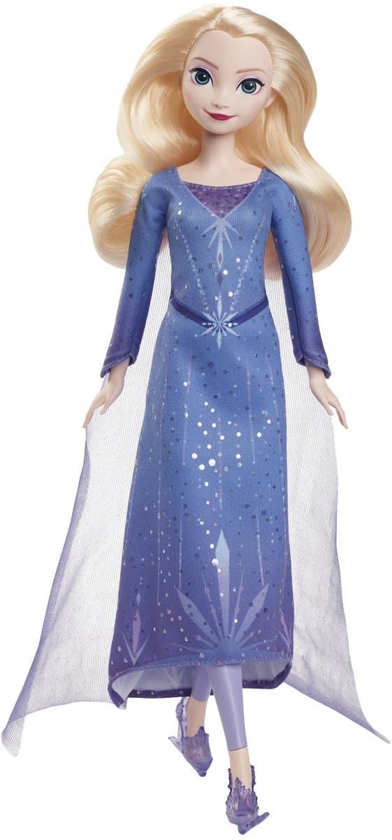 MATTEL Disney Frozen Elsa pop - schaatsoutfit, winterfestival